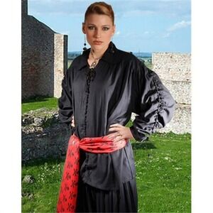 NWT The Pirate Dressing Renaissance Cosplay Costume Patrickson Shirt Unisex S-M‎